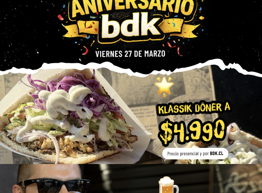 BDK: 5 años en traer el streedfood alemán a Chile